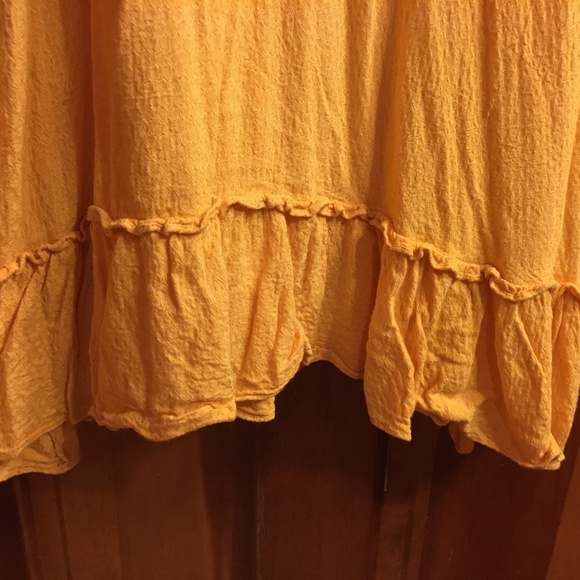 Yellow Waffle Dress - Picture 7 of 8